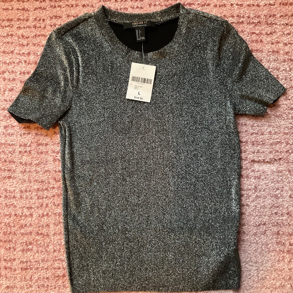 Forever21 Shimmer Top
